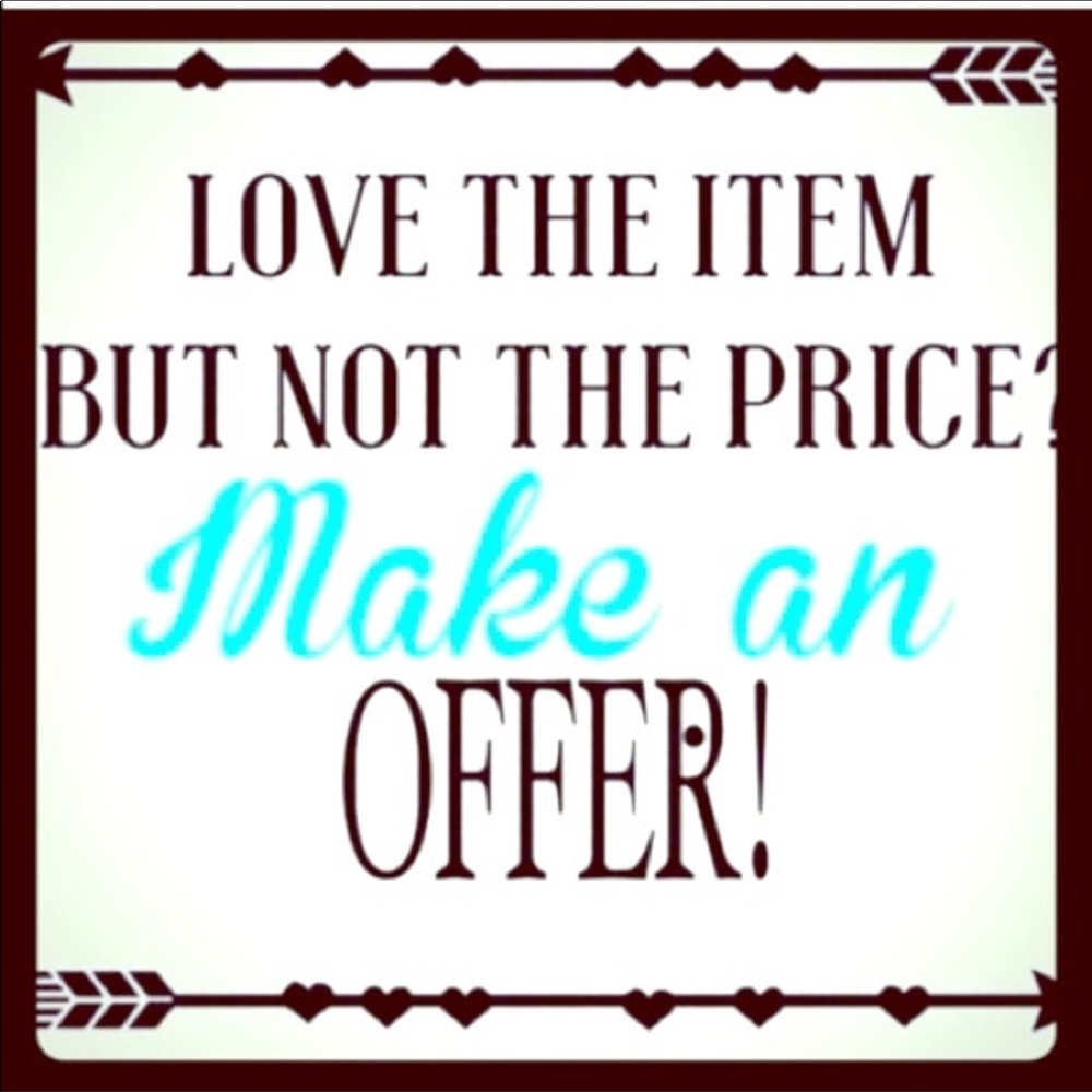 Reasonable offers accepted!